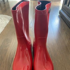 UGG Red Sienna Rain Boots